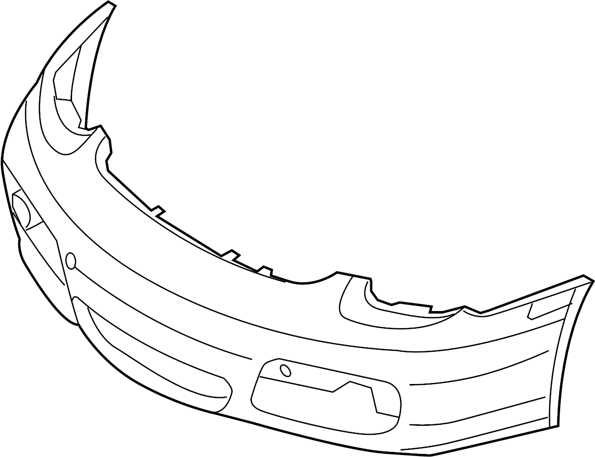 View 98750519157 Bumper Cover Full-Sized Product Image