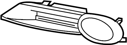 View 98750572102G2L Bumper Cover Spacer Panel (Lower) Full-Sized Product Image