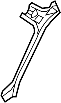 View 98750263700GRV Body A-Pillar Reinforcement (Upper) Full-Sized Product Image