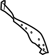 View 98750490101 Quarter Panel Seal Full-Sized Product Image
