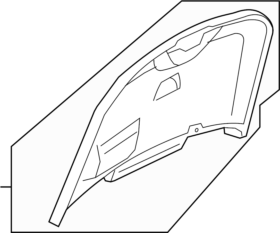View 98755509500FQZ Liftgate Trim Cover (Rear, Lower) Full-Sized Product Image
