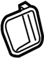 View 98750564502 Bumper Cover Bracket Full-Sized Product Image
