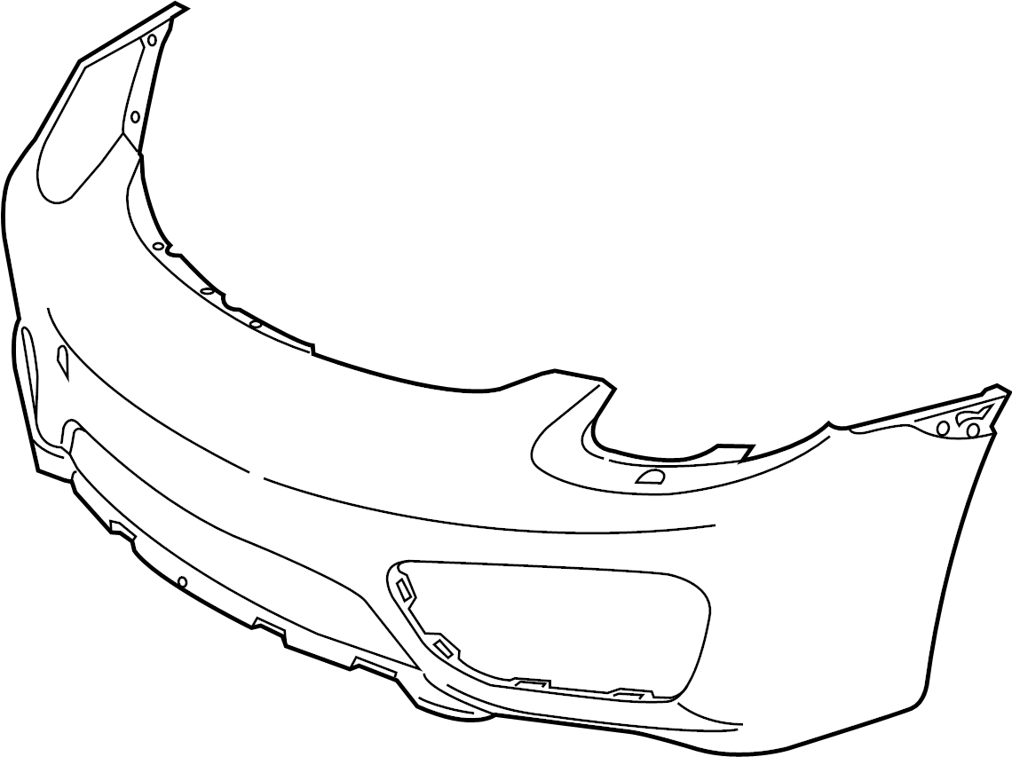 View 981505010B1 Bumper Cover Full-Sized Product Image