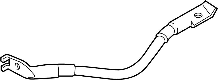 View 9A160704705 Body Electrical Ground Strap Full-Sized Product Image
