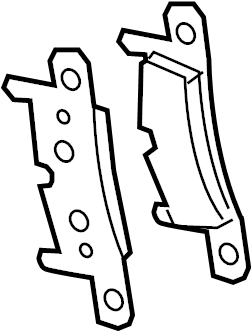 View 98135294882 Disc Brake Pad Set Full-Sized Product Image
