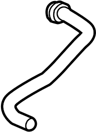 View 9A110661100 Hose. Engine. Coolant. Water. Pipe. Inlet.  Full-Sized Product Image