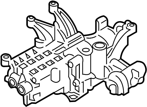 View 9A110705012 Engine Oil Pump Full-Sized Product Image