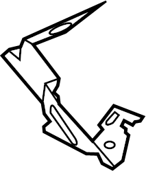 View 98110653403 HOLDER, HOSE AND VAL. Hose support.  Full-Sized Product Image