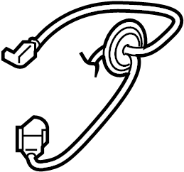 View 98161293401 Parking Aid System Wiring Harness Full-Sized Product Image