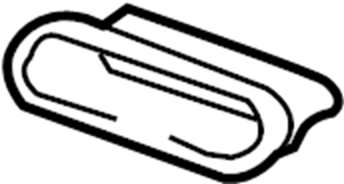 View 9865614170001C Pocket. Roof Hand Plate.  Full-Sized Product Image