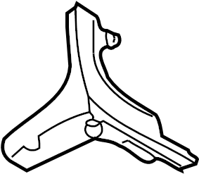 View 9865043940001C Floor Pan Splash Shield (Front) Full-Sized Product Image