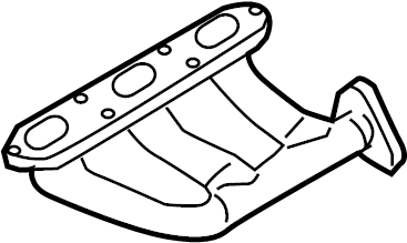 View 99611310307 Catalytic Converter with Integrated Exhaust Manifold Full-Sized Product Image