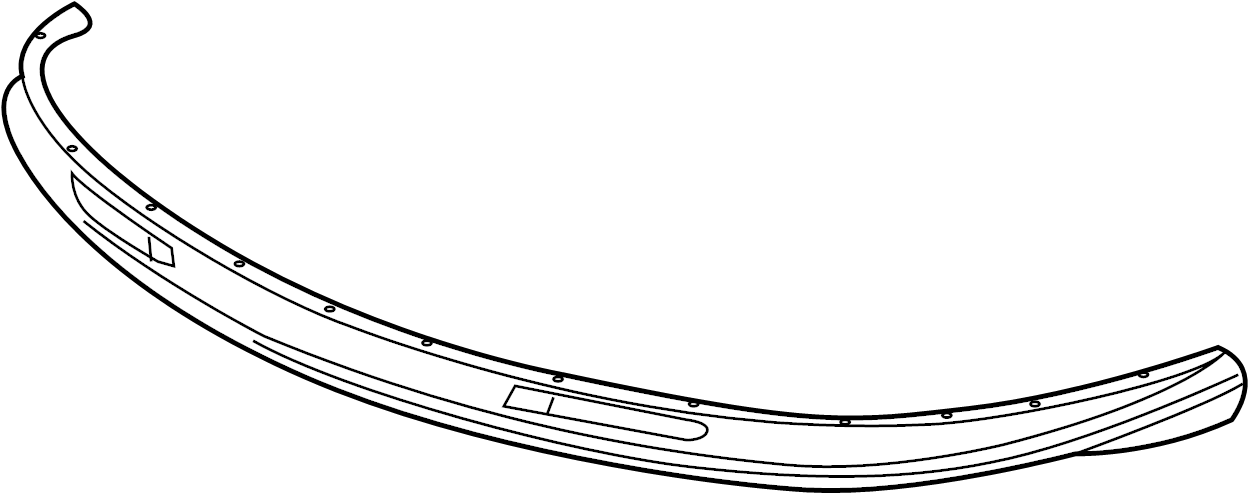 View 9965055550201C Spoiler (Front, Lower) Full-Sized Product Image