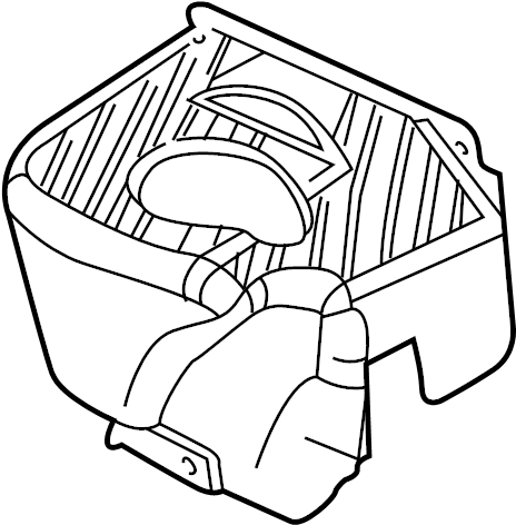 View 9965511420001C Trunk Trim Panel (Front) Full-Sized Product Image
