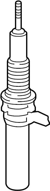 View 99634304195 Suspension Strut Full-Sized Product Image