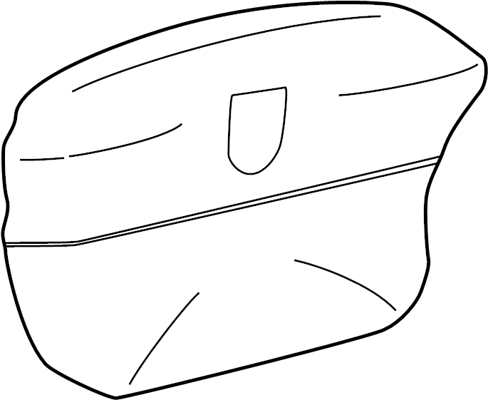 View 99680308907M40 Steering Wheel Air Bag Full-Sized Product Image