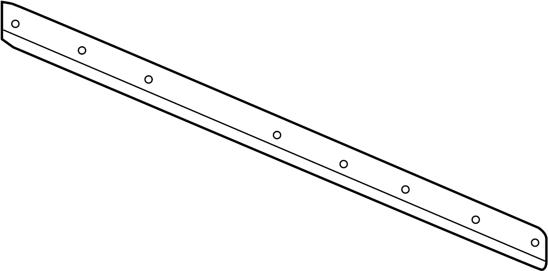 View 99655998200 Rocker Panel Molding Bracket Full-Sized Product Image