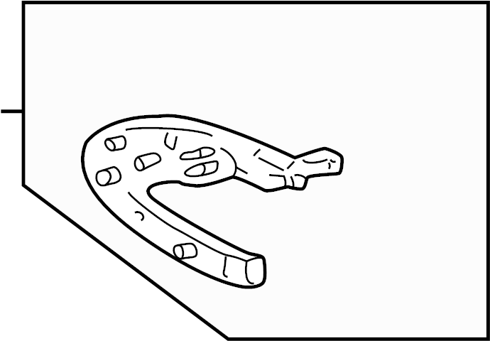 View 99655590301T12 Interior Door Pull Handle Full-Sized Product Image