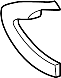 View 99655559100B51 Door Panel Handle Cover Full-Sized Product Image