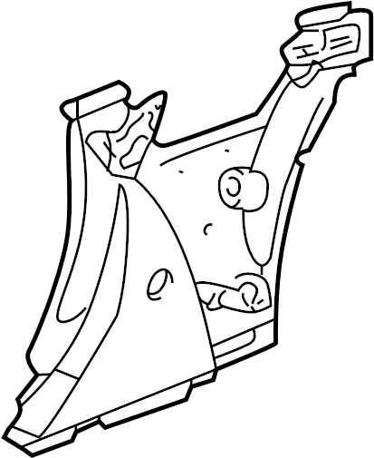 View 99650297400GRV Quarter Panel (Front, Rear, Upper) Full-Sized Product Image