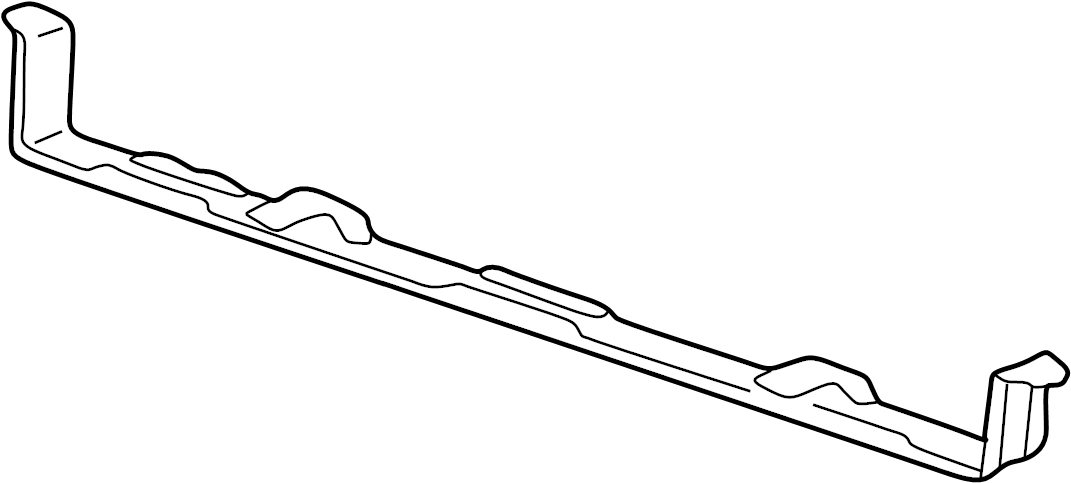 View 99650448502 Radiator. Bracket. Mount. (Lower) Full-Sized Product Image