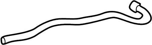 View 99610621260 Radiator Coolant Hose Full-Sized Product Image