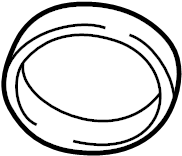 View 99662413601 Engine Cooling Fan Shroud Cap Full-Sized Product Image