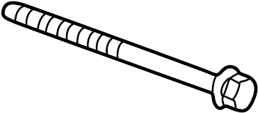 View 90038509201 Bolt. Pulley. Belt. Tensioner. Accessory Drive Idler. Roller. TORX Screw 10X145.  Full-Sized Product Image