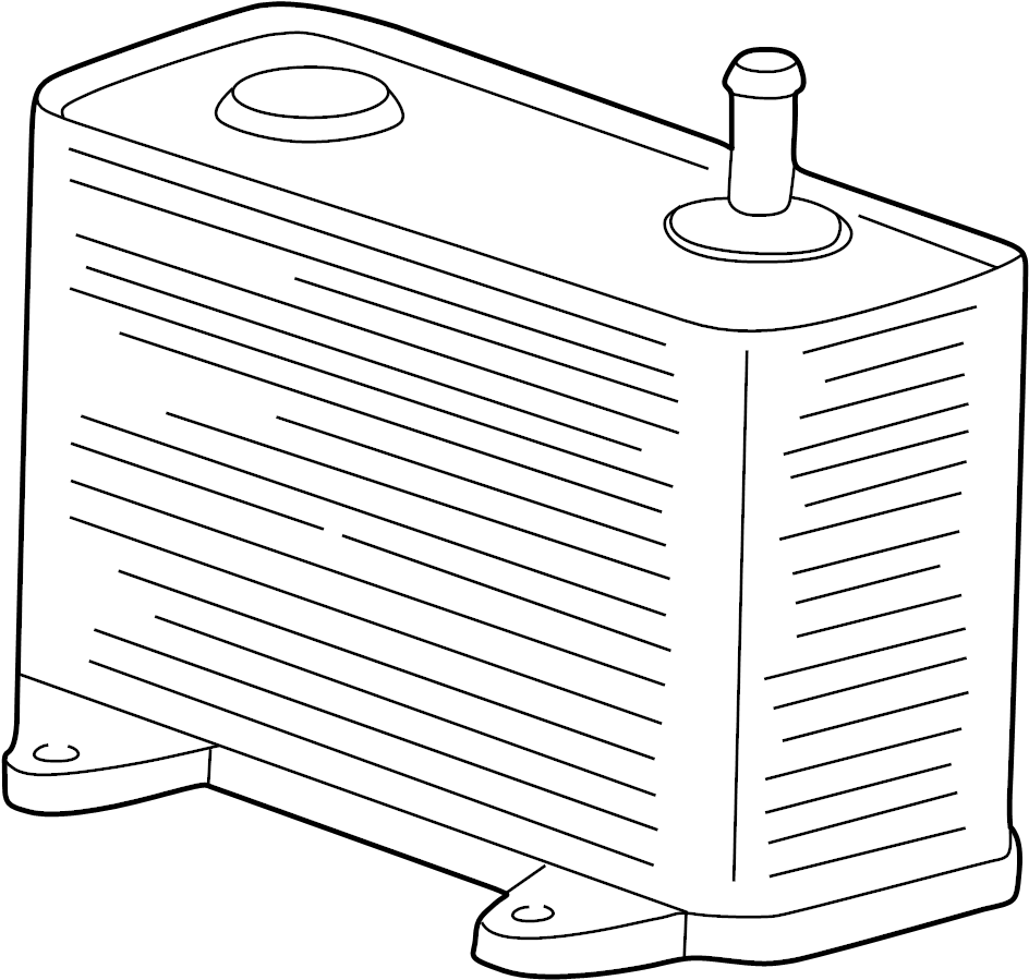 View 99610702559 Engine Oil Cooler Full-Sized Product Image