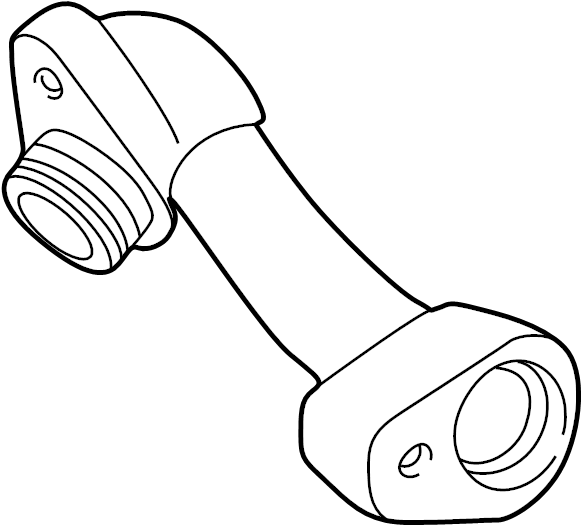 View 99657309904 PIPE. FUEL. HOSE. LINE. Inlet. Intake.  Full-Sized Product Image