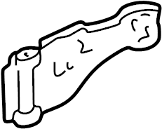 View 99611123802 Bracket. Muffler. (Front, Rear, Upper) Full-Sized Product Image
