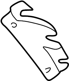 View 99663146402 Tail Light Bracket Full-Sized Product Image