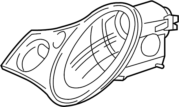 View 99663105652 Headlight Assembly Full-Sized Product Image
