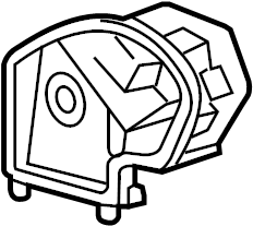 View 99663110250 Headlight Bulb Cap (Rear) Full-Sized Product Image