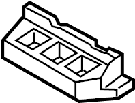 View 99755143200 FOAM PART, BULKHEAD. Tray.  Full-Sized Product Image