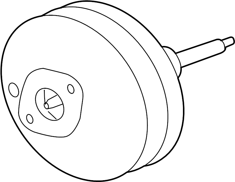 View 99735592321 Power Brake Booster Full-Sized Product Image