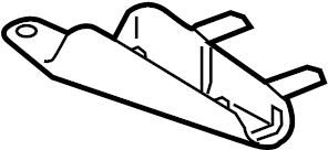 View 99733148500 Ft lateral rod shield. LINK COVERING, TRAI.  Full-Sized Product Image