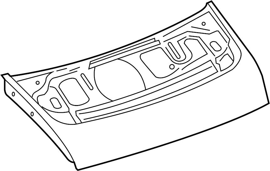 View 99751201104GRV Deck Lid Full-Sized Product Image