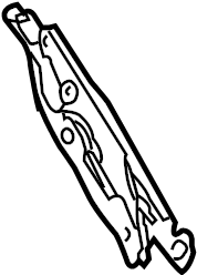 View 99751215102 Deck Lid Hinge Full-Sized Product Image