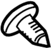 View 99907341801 Screw. (Front, Rear, Upper, Lower) Full-Sized Product Image
