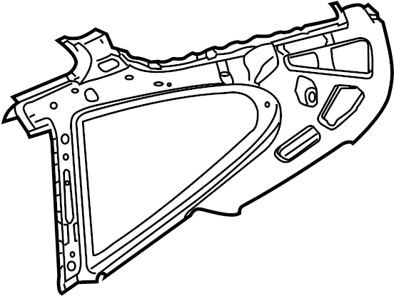 View 99650215304GRV Quarter Panel (Upper) Full-Sized Product Image