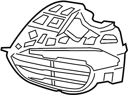 View 991505986001E0 Bumper Guide (Upper) Full-Sized Product Image