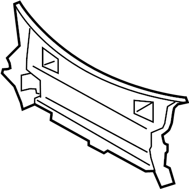 View 991504487911E0 Support. Duct. Air. Radiator. Frame.  Full-Sized Product Image