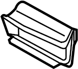 View 99157514104OK1 Radiator Support Air Duct (Front, Rear, Upper) Full-Sized Product Image