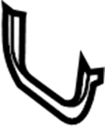 View 99150576901OK1 Bumper Cover Spacer Panel Full-Sized Product Image