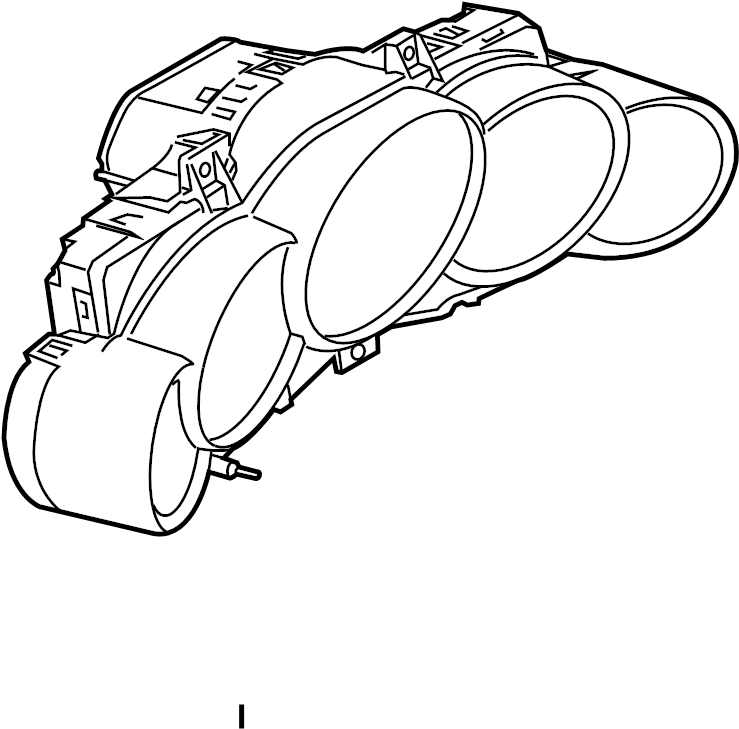 View 99164198083C9A Instrument Cluster Full-Sized Product Image