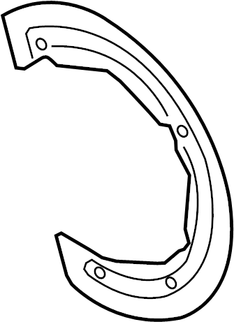 View 99135280101 Brake Dust Shield Full-Sized Product Image