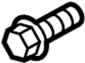 View 99135277701 Brake Dust Shield Bolt Full-Sized Product Image