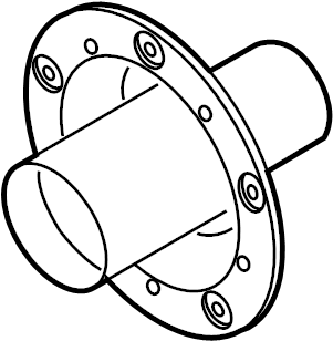 View 9GT501651 Wheel Hub (Rear) Full-Sized Product Image