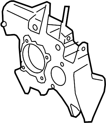 View 99133161282 Suspension Knuckle Full-Sized Product Image